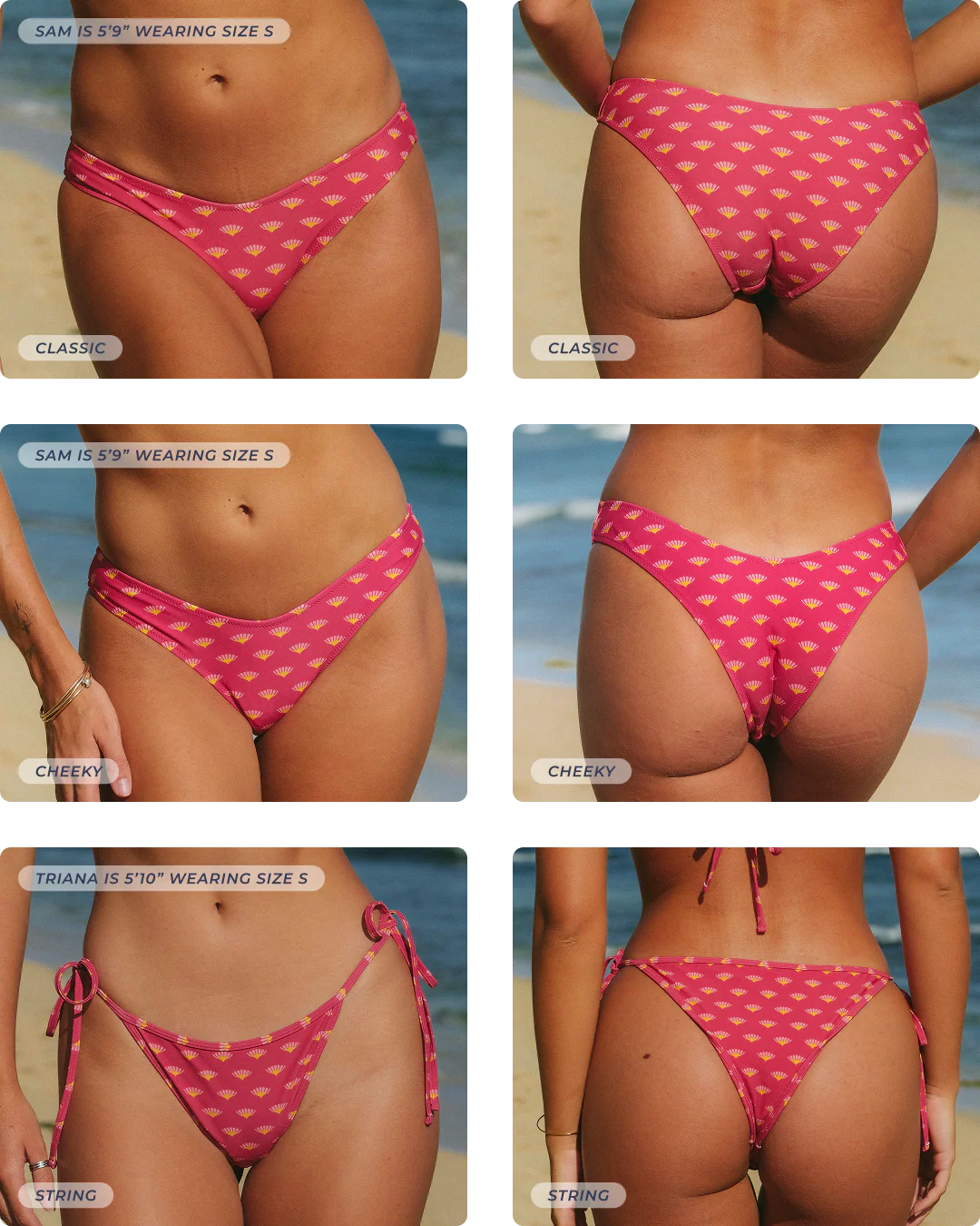 Rosa Cinched Bandeau Set - Image 4