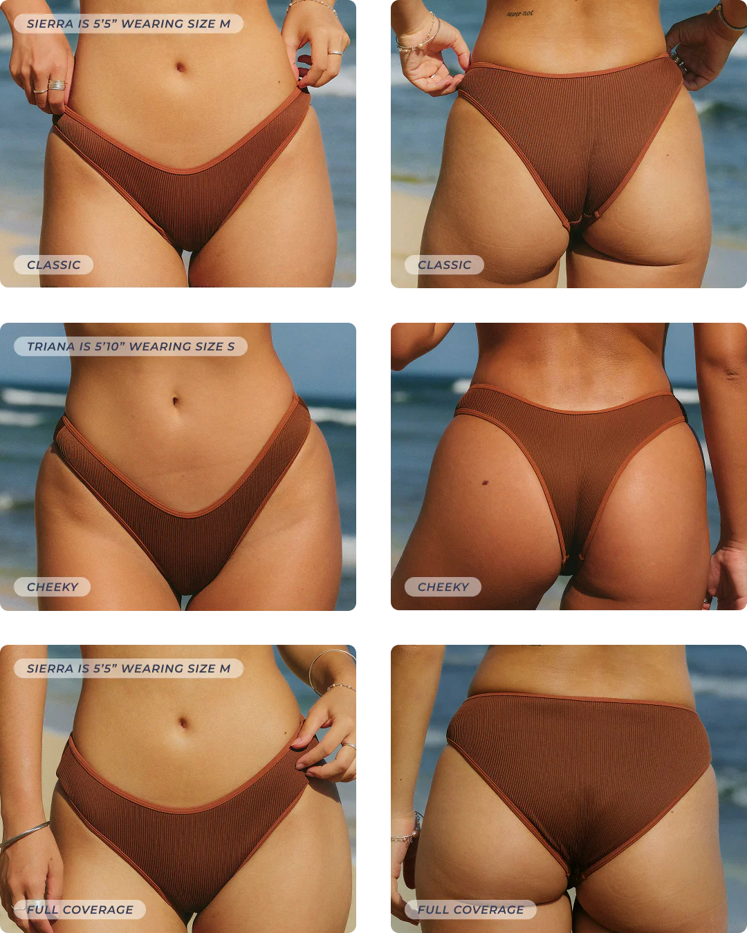 Umber Ribbed Underwire | Top - Image 6